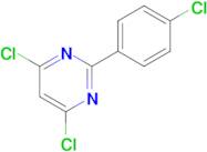 4,6-Dichloro-2-(4-chlorophenyl)pyrimidine