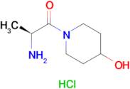 (S)-2-Amino-1-(4-hydroxypiperidin-1-yl)propan-1-one hydrochloride