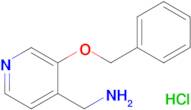 (3-(Benzyloxy)pyridin-4-yl)methanamine hydrochloride