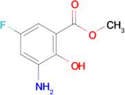 Methyl 3-amino-5-fluoro-2-hydroxybenzoate