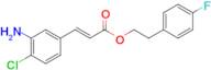 (E)-4-Fluorophenethyl 3-(3-amino-4-chlorophenyl)acrylate