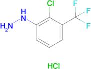 (2-Chloro-3-(trifluoromethyl)phenyl)hydrazine hydrochloride