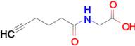 2-(Hex-5-ynamido)acetic acid