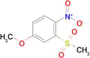 4-Methoxy-2-(methylsulfonyl)-1-nitrobenzene