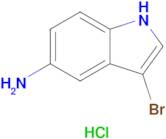 3-Bromo-1H-indol-5-amine hydrochloride