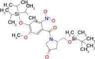 (S)-5-(((tert-Butyldimethylsilyl)oxy)methyl)-1-(5-methoxy-2-nitro-4-((triisopropylsilyl)oxy)benz...