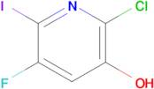 2-Chloro-5-fluoro-6-iodopyridin-3-ol