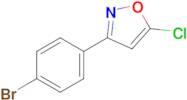 3-(4-Bromophenyl)-5-chloroisoxazole