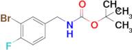 Tert-Butyl 3-bromo-4-fluorobenzylcarbamate