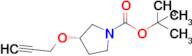 (S)-tert-Butyl 3-(prop-2-yn-1-yloxy)pyrrolidine-1-carboxylate