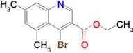 Ethyl 4-bromo-5,7-dimethylquinoline-3-carboxylate