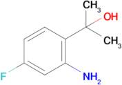 2-(2-Amino-4-fluorophenyl)propan-2-ol