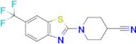 1-(6-(Trifluoromethyl)benzo[d]thiazol-2-yl)piperidine-4-carbonitrile