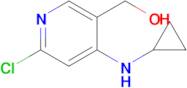 (6-Chloro-4-(cyclopropylamino)pyridin-3-yl)methanol