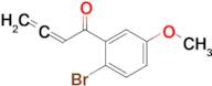 1-(2-Bromo-5-methoxyphenyl)-2,3-butadien-1-one