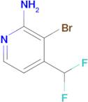 3-Bromo-4-(difluoromethyl)pyridin-2-amine