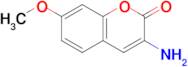 3-Amino-7-methoxy-2H-1-benzopyran-2-one