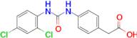 2-(4-(3-(2,4-Dichlorophenyl)ureido)phenyl)acetic acid