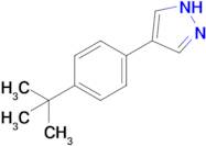 4-[4-(1,1-Dimethylethyl)phenyl]-1H-pyrazole