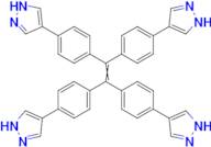 1,1,2,2-Tetrakis(4-(1H-pyrazol-4-yl)phenyl)ethene