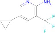 5-Cyclopropyl-3-(trifluoromethyl)pyridin-2-amine