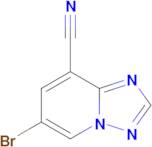 6-Bromo[1,2,4]triazolo[1,5-a]pyridine-8-carbonitrile