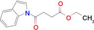 Ethyl 4-(1H-indol-1-yl)-4-oxobutanoate