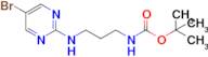 tert-Butyl (3-((5-bromopyrimidin-2-yl)amino)propyl)carbamate