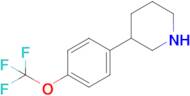 3-(4-(Trifluoromethoxy)phenyl)piperidine