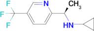 (R)-N-(1-(5-(Trifluoromethyl)pyridin-2-yl)ethyl)cyclopropanamine