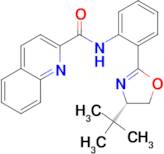 (S)-N-(2-(4-(tert-Butyl)-4,5-dihydrooxazol-2-yl)phenyl)quinoline-2-carboxamide