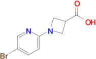 3-Azetidinecarboxylic acid, 1-(5-bromo-2-pyridinyl)-
