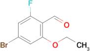 4-Bromo-2-ethoxy-6-fluorobenzaldehyde