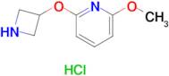 2-(Azetidin-3-yloxy)-6-methoxypyridine hydrochloride