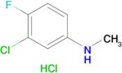 Benzenamine, 3-chloro-4-fluoro-N-methyl-, hydrochloride (1:1)