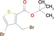 Tert-Butyl 4-bromo-3-(bromomethyl)thiophene-2-carboxylate