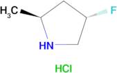 (2S,4S)-4-Fluoro-2-methylpyrrolidine hydrochloride