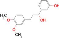 3-(3-(3,4-Dimethoxyphenyl)-1-hydroxypropyl)phenol