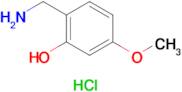 2-(Aminomethyl)-5-methoxyphenol hydrochloride