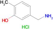 5-(Aminomethyl)-2-methylphenol hydrochloride