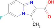 6-Fluoro-3-methylimidazo[1,2-a]pyridine-2-carboxylic acid