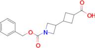 1-(Phenylmethyl) 3-(3-carboxycyclobutyl)-1-azetidinecarboxylate