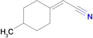 (S)-2-(4-Methylcyclohexylidene)acetonitrile