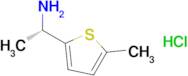 (S)-1-(5-Methylthiophen-2-yl)ethan-1-amine hydrochloride