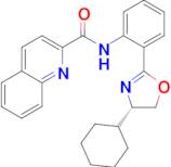 (S)-N-(2-(4-Cyclohexyl-4,5-dihydrooxazol-2-yl)phenyl)quinoline-2-carboxamide