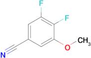 3,4-Difluoro-5-methoxybenzonitrile