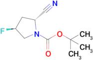 Tert-Butyl (2R,4S)-2-cyano-4-fluoropyrrolidine-1-carboxylate