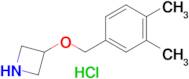 3-((3,4-Dimethylbenzyl)oxy)azetidine hydrochloride