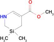 Methyl 3,3-dimethyl-1,2,3,4-tetrahydro-1,3-azasiline-5-carboxylate