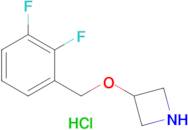 3-((2,3-Difluorobenzyl)oxy)azetidine hydrochloride